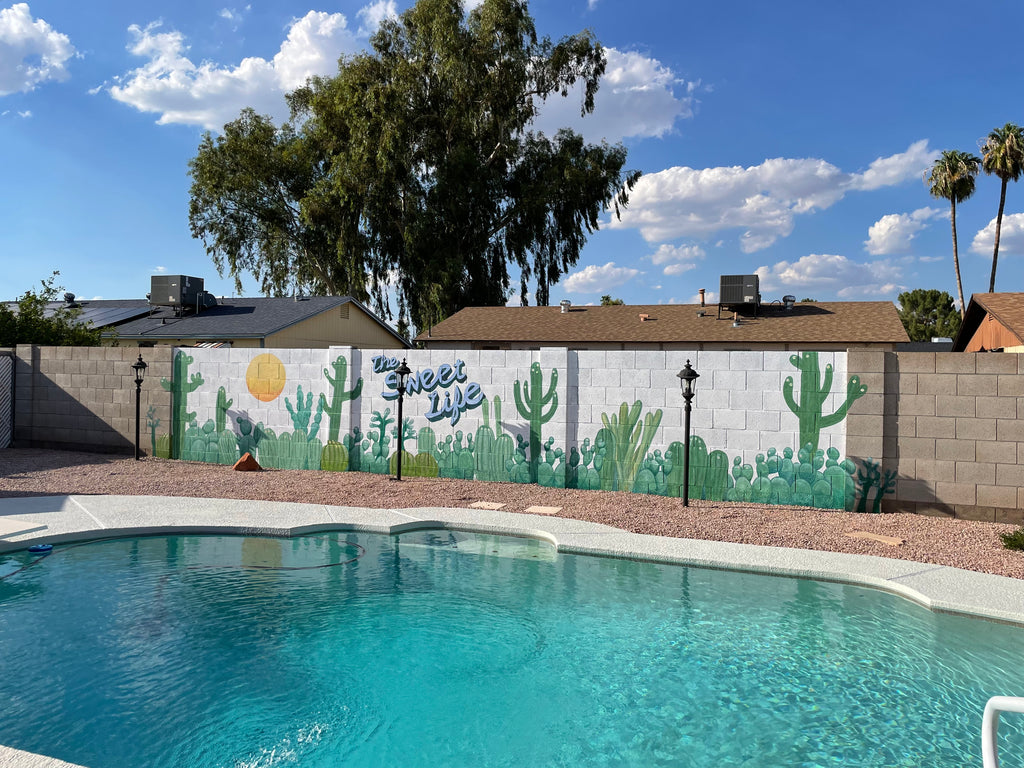 Arizona Pool Mural