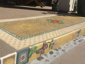 Decorative Porch Mosaic