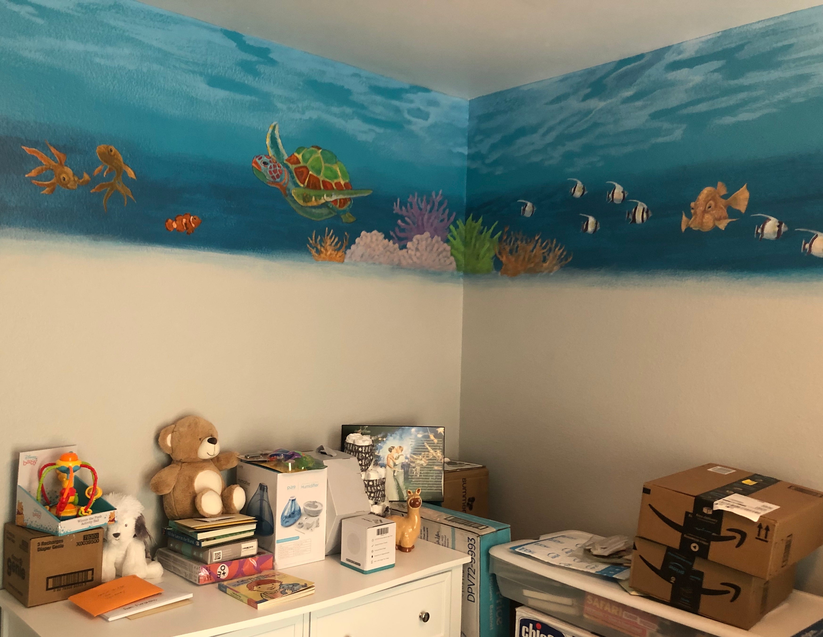Undersea Nursery Mural