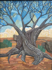 "Rustic Mohave Tree"