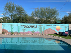 Pool Mural in Scottsdale, Arizona